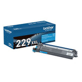 Toner Brother TN229XXLC - Cian, hasta 4, 000 páginas, compatible solo con MFCL3780CDW